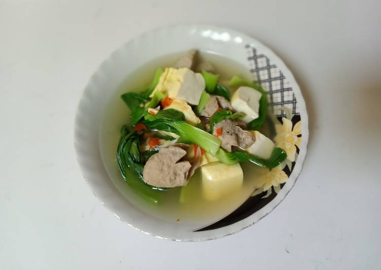 Resep Sup tahu baso Anti Gagal