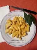 #106 Chicken Strips with Saffron and Curry