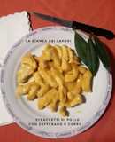 #106 Straccetti di pollo con zafferano e curry