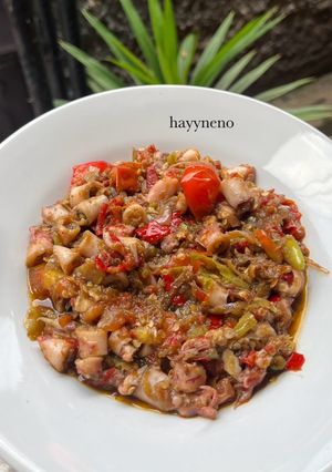 Foto resep Cumi Asin Sambal Goreng Simpel