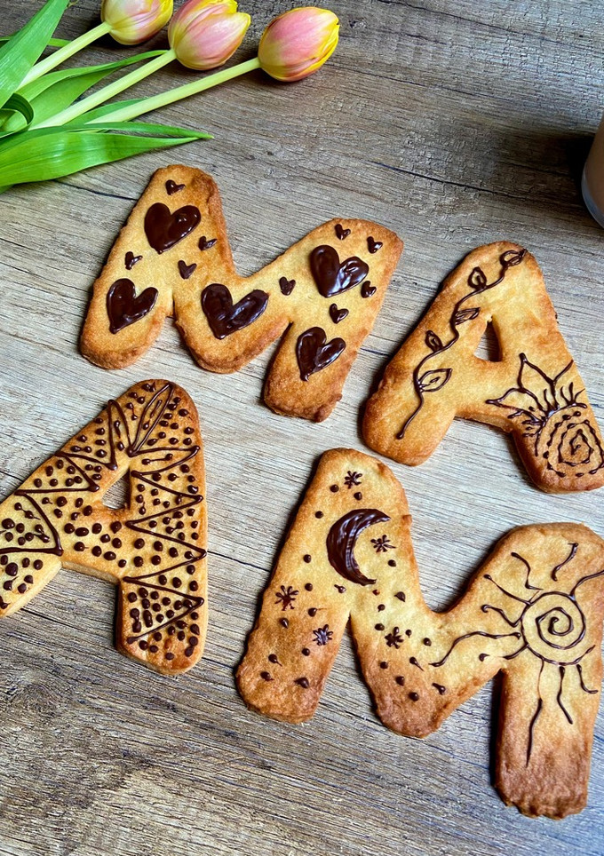 Una foto de Galletas para el día de la madre en Airfryer
