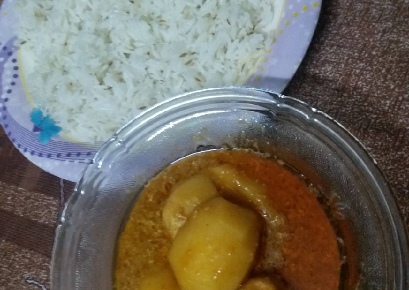 Qorma with rice