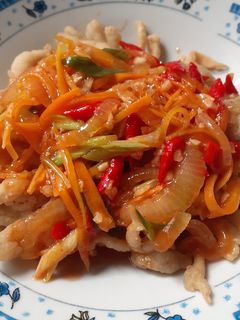Foto resep Jamur Krispi Asam Manis