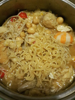 Foto resep Mie Rebus Dua Dunia (nikmat dan dosa) 😍