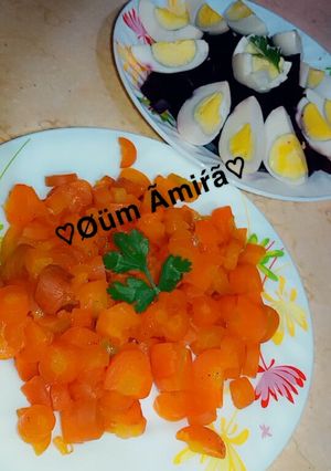 صورة لوصفة ❤شمندر و جزر مفورين❤