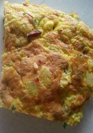 Una foto de Tortilla sin sal