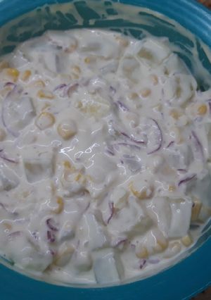Majonézes burgonyasaláta recept fotója