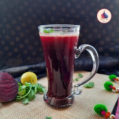 A picture of Beet Ginger Lemonade.