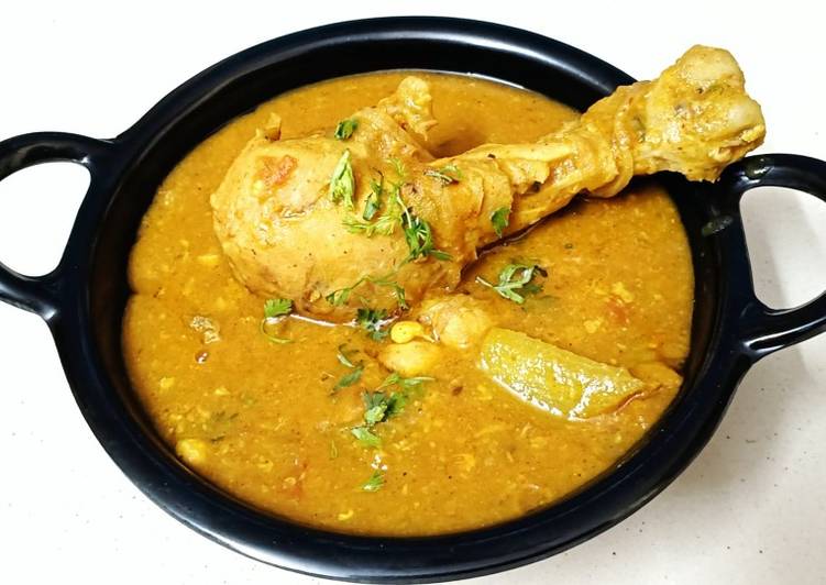 Simple Way to Prepare Homemade Chicken Dalcha