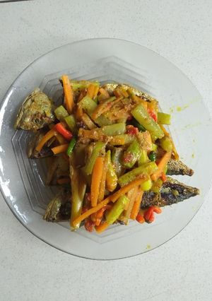 Foto resep Ikan kembung bumbu acar kuning