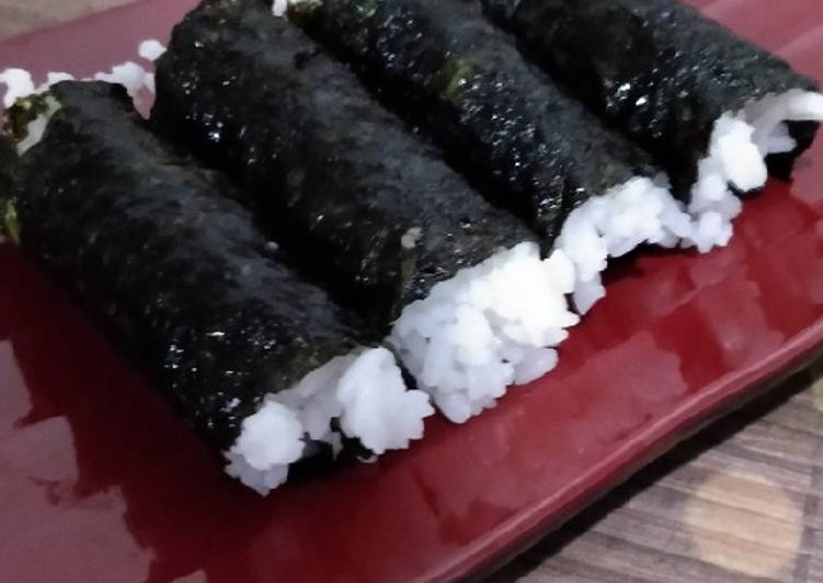 Cara Memasak Sushi Roll Polos Yang Nikmat