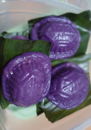 Foto resep Kue Ku / Kue Kura Kura Ubi Ungu