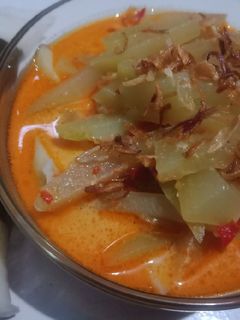 Foto resep Sayur santan labu siam