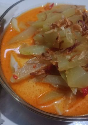 Foto resep Sayur santan labu siam
