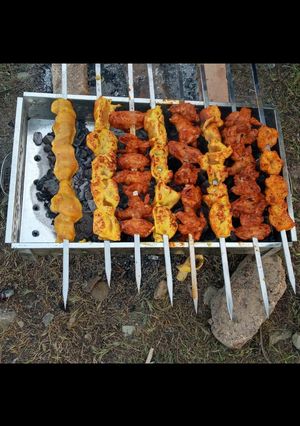 عکسی از دستور جوجه کباب زغالی🥰🥰😋😋😋