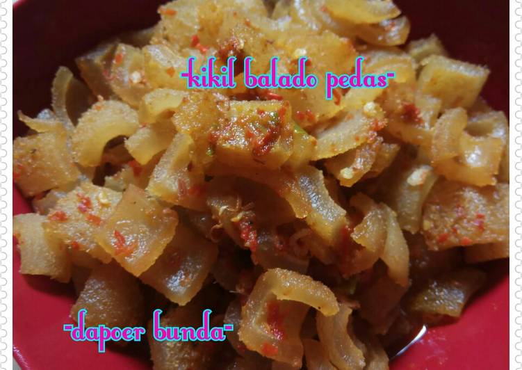 Kikil balado pedas