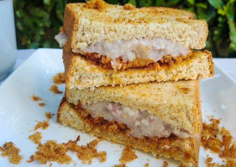 How to Make Favorite Taro Rousong Sandwich