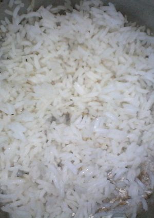 Una foto de Mi arroz casero hecho solo en casa
