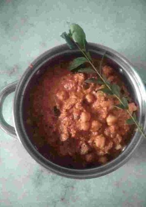 A picture of Tindola-chhola Sabzi Chettinad Style.