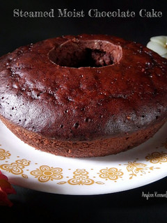 Foto resep Steamed Moist Chocolate Cake (No Mixer)