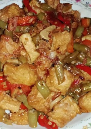 Foto resep Asem asem buncis dan tahu