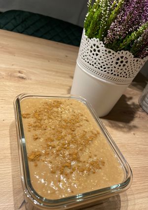 Almás-fahéjas zabkása (tejmentes) recept fotója