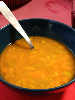 Una foto de Sopa de trigo tierno