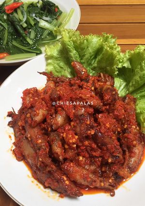 Foto resep Balado sotong mini