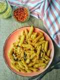 Mushroom carbonara (vegan)