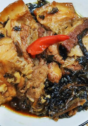 梅干燒肉 的食譜成品照片