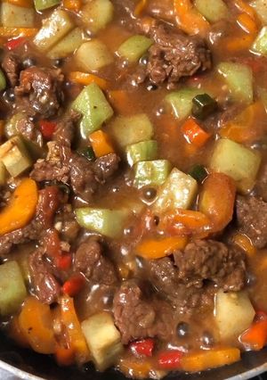 Foto resep Asem asem daging sapi