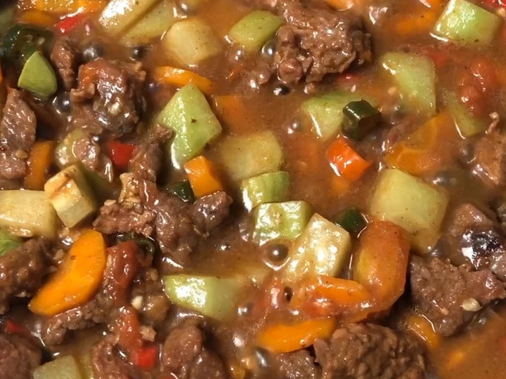 Langkah Mudah untuk Membuat Resep Asem asem daging sapi yang Lezat