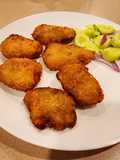 Crispy Crumb Coated Boneless Cod Fish Fry