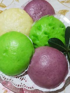 Foto resep Bakpao Pelangi 🌈