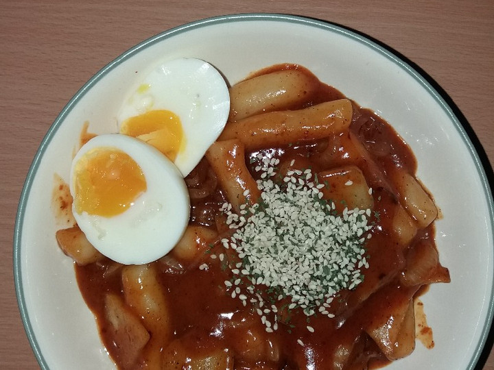 Resep Tteokbokki pedas Anti Gagal