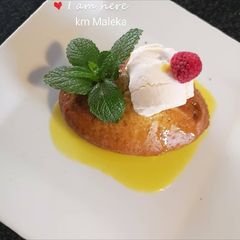 A picture of Malva pudding.
