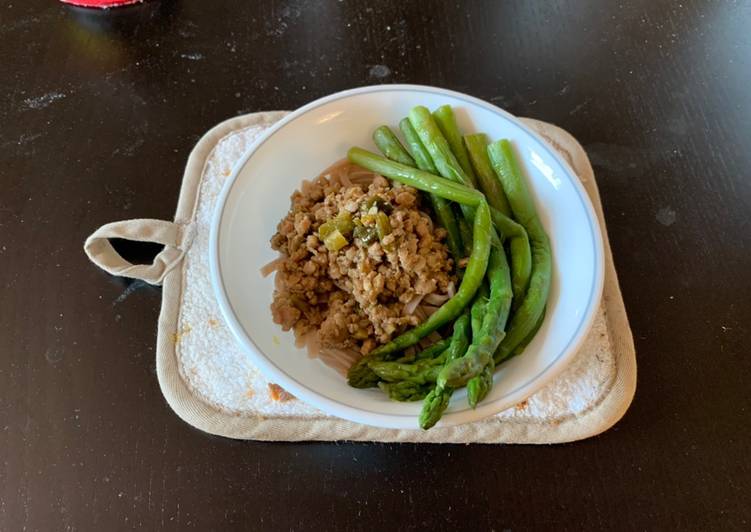 Recipe of Quick Taiwanese minced pork rice bowl