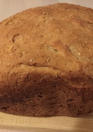 Zabpelyhes kenyér kenyérsütőhöz recept fotója