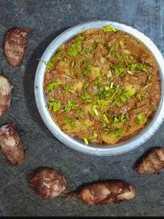 मसालेदार अरबी (Masaledar arbi recipe in hindi) रेसिपी मुख्य फोटो
