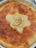 Spárgás quiche