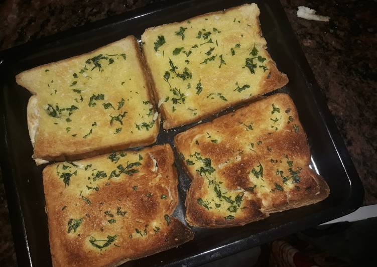 Steps to Make Ultimate Garlic bread