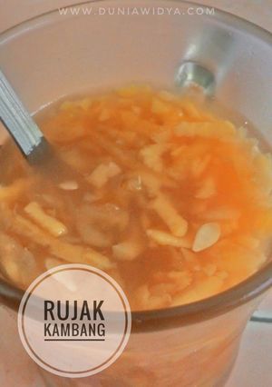 Foto resep Rujak kambang/ Rujak Gobet