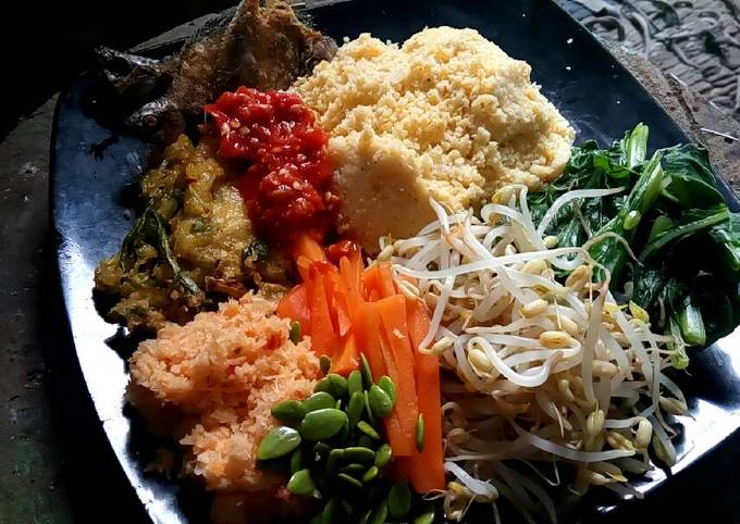 Resep Nasi Jagung Urap Oleh Erni N Widyastuti Cookpad