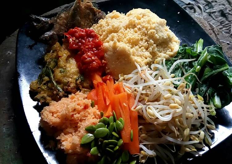 Resep Nasi Jagung  Urap oleh Erni N Widyastuti Cookpad