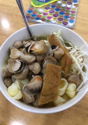Hình của món Bún chả cá.