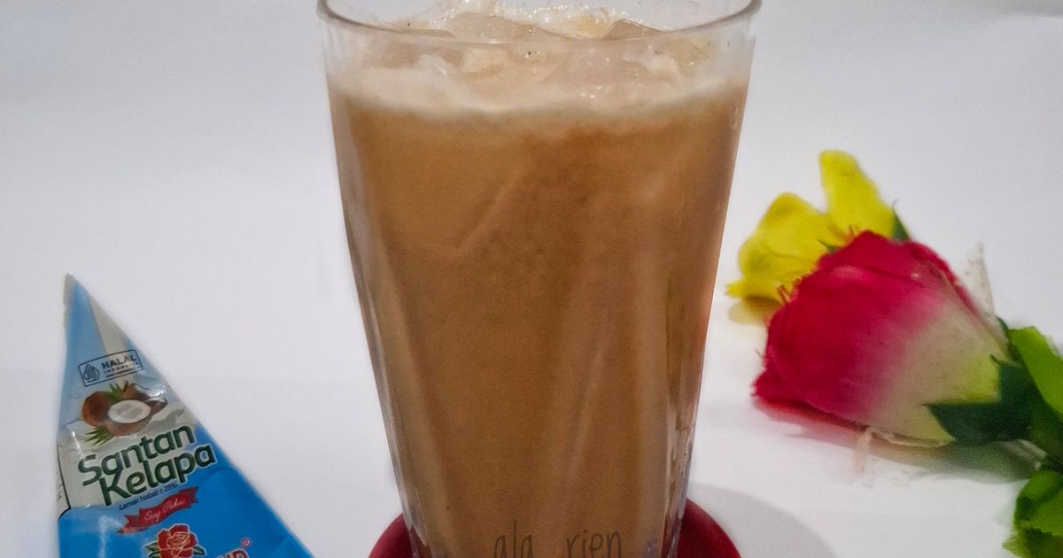 Roasted Coconut Milk Ice Tea