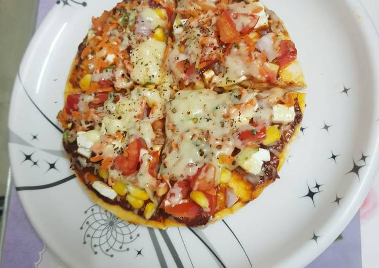 Mix veg pizza