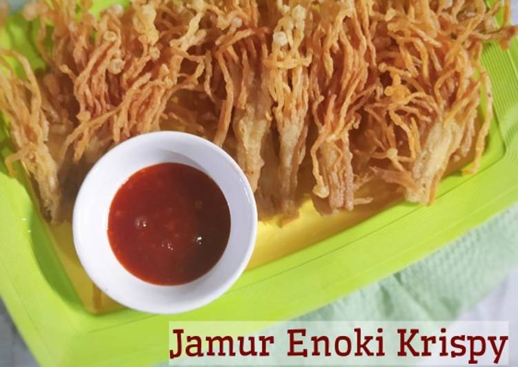 Resep Jamur Enoki Krispy yang Lezat
