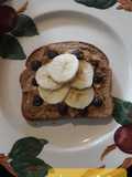 Simple breakfast toast