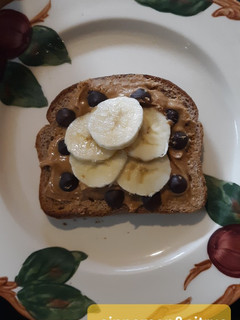 A picture of Simple breakfast toast.